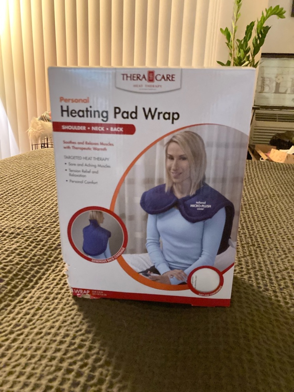 Personal Heating Pad Wrap - Purple